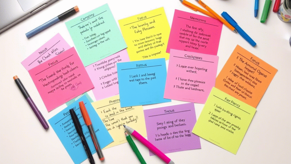 Mnemonics help retain information easily
